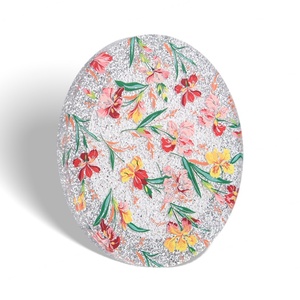 Miroir de poche compact rond en acrylique brillant, cadeau pour demoiselle d'honneur, pas cher - Product Image 1