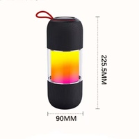 Haut-parleur sans fil étanche IPX7 5W V6.0 avec carte TF, lumière RGB, audio portable pour le camping en plein air, les voyages et les sports