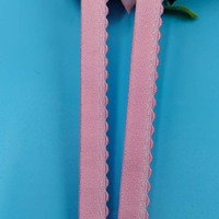 Sous-vêtements Nylon Bud Edge Plush Bande élastique textile sangle souple pour vêtements couture DIY