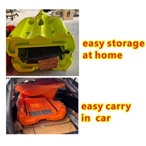 Prix d'usine – Kayak de pêche modulaire <span class=keywords><strong>2</strong></span> pièces en HDPE/PE, 9 pieds, certifié CE, pour 1 personne, résistant à l'eau, design écologique - Product Image 6