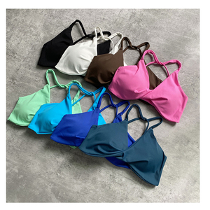 2023セクシープラスサイズ<span class=keywords><strong>XXXL</strong></span>女性用ストレッチストラップヨガランニングワークアウトアクティブクロスフィットトップス女性用流行 - Product Image 3