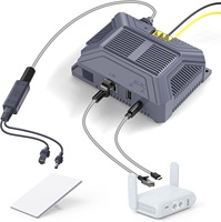 Injecteur PoE GigE 5 en 1 180W compatible Starlink Mini, protection contre les surtensions avec séparateur, exclusivité EDUP