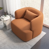 Nouveauté 2026 : Fauteuil lounge monoplace polyvalent en bois massif, un fauteuil multifonctionnel pour le salon