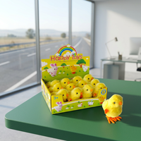 Ornement suspendu en peluche chenille personnalisé, poussin de Pâques jaune, décoration saisonnière pour la maison, rentrée scolaire