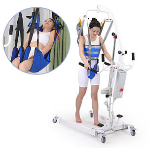 Elevador Eléctrico para Pacientes, <span class=keywords><strong>Ancianos</strong></span> y Discapacitados, Grúa <span class=keywords><strong>de</strong></span> Techo Médica para el Hogar, Correa <span class=keywords><strong>de</strong></span> Suspensión, Capacidad <span class=keywords><strong>de</strong></span> 150 kg, Acero al Carbono, Portátil - Product Image 1