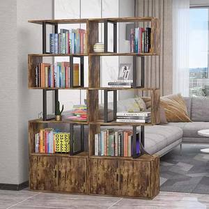 Libreria Moderna in Legno con <span class=keywords><strong>Scala</strong></span> e <span class=keywords><strong>Cassetti</strong></span>, Mobile Contenitore su Misura <span class=keywords><strong>per</strong></span> Arredamento Casa - Product Image 5
