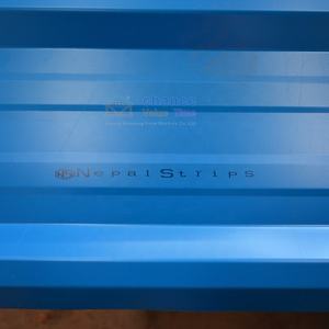 아연 도금 루핑 골판지 강판 기계 철 지붕 만들기 기계 메트로폴 지붕 타일 만들기 기계 - Product Image 6