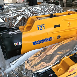 For SB121 Box Type Silenced Hydraulic Breaker Hammer 28T-31T Ton Excavator 155mm Chisel Yellow 1 Year Warranty Shandong - Product Image 1