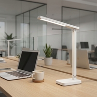 Lampe de table LED de haute qualité pour étudiants, protection des yeux, lampe de bureau, 3 modes de couleur, gradation tactile, pliable, lampe moderne