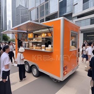 Commercial Factory With 3 Components Water Sink System Fast Food <b>Burger</b> <b>Hot</b> <b>Dog</b> Out Door Vending Truck - Product Image 1