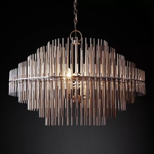 Lustre en cristal K9 de luxe de style parisien français en gros pour la décoration de la maison, des hôtels, des villas, des projets et des restaurants - Product Image 5