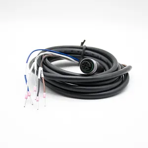 Cavo sensore M8 M12 connettore filo elettrico IP67 cavo presa PUR 5 Pin femmina a ghiera elettrica 2 metri 5M