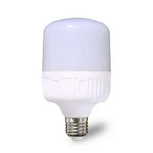 High Power 5w 10w 15w 20w 30w 40w 50w Plastic Led Bulb Lighting E26 E27 B22 Base Led Lamp