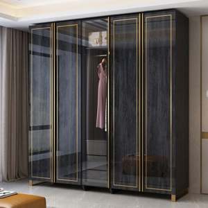 Armario Vestidor Personalizado con Estantes de Almacenamiento, Armario de Madera con Función Plegable para Uso en Comedor y Cocina - Product Image 1