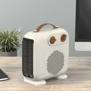Radiateur électrique portable 1800W avec poignée en plastique, fil chauffant, contrôle numérique, interrupteur multi-niveaux, minuterie, chauffage rapide - Product Image 5