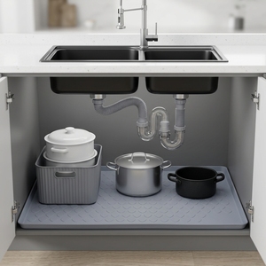 Tappetino Antiscivolo Impermeabile per Lavello, Rivestimento per Armadietti, Protezione per Cucina e Bagno, Organizzatore Flessibile in Silicone - Product Image 4