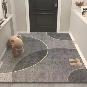 <span class=keywords><strong>Tapis</strong></span> de porte de luxe en fil métallique, <span class=keywords><strong>tapis</strong></span> d'entrée <span class=keywords><strong>intérieur</strong></span> antidérapant avec lignes de luxe légères, peut être frotté - Product Image 3