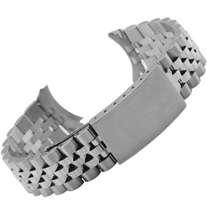 universel en acier inoxydable à cinq perles Jubilee <span class=keywords><strong>de</strong></span> 18 à 22mm, <span class=keywords><strong>bracelet</strong></span> respirant avec <span class=keywords><strong>boucle</strong></span> tortue pour DJ - Product Image 5