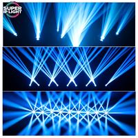 Projecteur laser mobile 300W, faisceau lumineux, étanche IP66, 0.72 °   Projecteur DMX512 RDM à 19 Gobos et 14 Couleurs pour Événements Scéniques Extérieurs