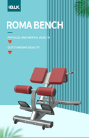 Équipement de musculation pour la maison et le commerce Banc de musculation romain avec cadre en métal pour la musculation et l'entraînement au Goat Lift