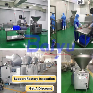 Machine industrielle automatique Baiyu pour la fabrication <span class=keywords><strong>de</strong></span> saucisses <span class=keywords><strong>de</strong></span> poulet, machine pneumatique <span class=keywords><strong>de</strong></span> remplissage <span class=keywords><strong>de</strong></span> saucisses pour la production <span class=keywords><strong>de</strong></span> saucisses. - Product Image 2