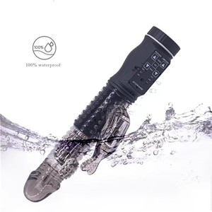 Vibrador <span class=keywords><strong>Transparente</strong></span> Morado con Forma de Sirena, con Perla Giratoria, Juguete Erótico para Adultos, Recargable por USB, IPX7 - Product Image 5