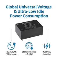 Module DIP miniature Mornsun LD10-20B05R2-AU 7,5W 5V1500mA, isolation 4000V, large plage d'entrée pour appareils électroménagers portables