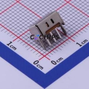 SK12D07L2B Slide Switch Through hole Component (THT) Switch Single Pole Double Throw Rectangle Pin Header PC Pin 8.6mm - Product Image 2