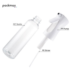 Botella de espuma de poliéster plástico de 200ml 300ml, botella vacía con bomba de espuma para limpieza de aceite doméstico. - Product Image 5