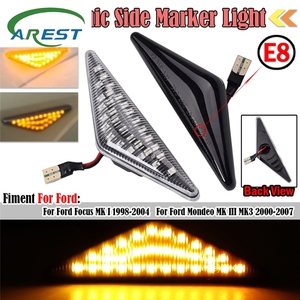 Fluide côté répéteur lumière LED dynamique côté marqueur clignotants indicateur clignotant lampe pour <span class=keywords><strong>Ford</strong></span> MONDEO 3 MK3 <span class=keywords><strong>FOCUS</strong></span> <span class=keywords><strong>1</strong></span> MK1 - Product Image 1