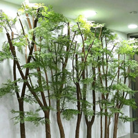 Cyprès artificiel pour décoration intérieure, arbre artificiel pour arrangement de salon, accessoires de décoration pour magasin de bonsaïs et centre commercial, branches d'arbre