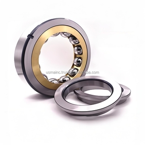 Cojinete de contacto angular de servicio pesado USMA QJ313M QJ314M QJ315M QJ318M QJ319M Rodamientos de bolas de larga duración para aplicaciones industriales - Product Image 1