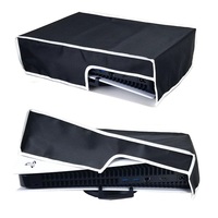 Housse anti-poussière pour / 5 manettes, étui de protection en nylon noir/gris