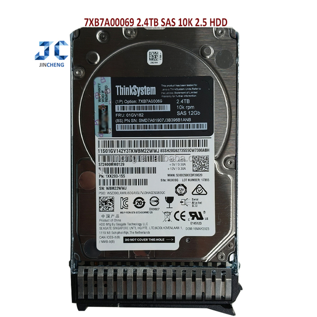 7XB7A00069 2.4TB SAS 12G HDD - Enterprise Server Disk