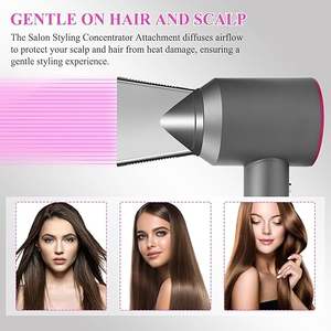 Embout concentrateur pour sèche-cheveux de salon, compatible avec les sèche-cheveux <span class=keywords><strong>Dyson</strong></span> - Product Image 2