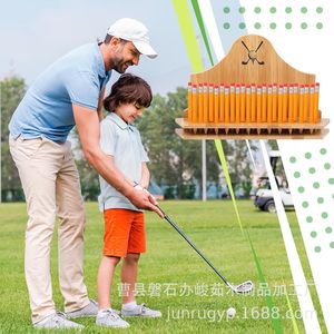 Support mural en bambou pour crayons de golf, organiseur de papeterie pour golfeurs, dessin et croquis - Product Image 3