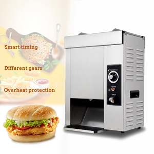 Prix d'usine Burger Pain Grille-pain professionnel Bun <span class=keywords><strong>Hamburger</strong></span> faisant la machine à bas prix - Product Image 5