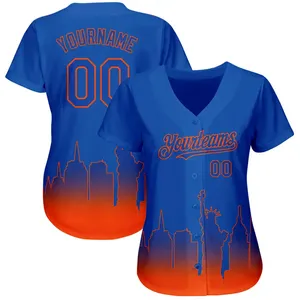 Cidade personalizada Conectar Baseball Jerseys Camisas De Futebol Em Estilo De Beisebol Homens Puff Imprimir T-shirt