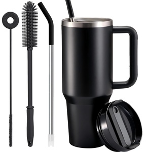 Gobelet d'aventure 40oz 1200ml avec poignée Tasse de voyage isolée en acier inoxydable Sublimation Logo vierge personnalisé Vente en gros - Product Image 5