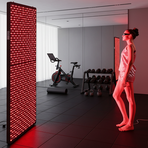 REDSKY Panel <span class=keywords><strong>de</strong></span> Terapia <span class=keywords><strong>de</strong></span> Luz Roja <span class=keywords><strong>de</strong></span> 1.8m <span class=keywords><strong>de</strong></span> Altura con 1200 LED, Dispositivo <span class=keywords><strong>de</strong></span> <span class=keywords><strong>Belleza</strong></span> <span class=keywords><strong>de</strong></span> 660nm y 850nm, Terapia <span class=keywords><strong>de</strong></span> Luz Roja <span class=keywords><strong>de</strong></span> Cuerpo Completo, 6000W, Enchufe Estadounidense - Product Image 1