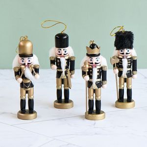 <span class=keywords><strong>Casse</strong></span>-noisettes de Noël en gros, noir et doré, de 12 cm à 180 cm, pour décoration de Noël, cadeau et peinture DIY - Product Image 6