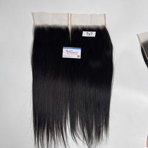 Pas cher prix HD dentelle vendeur en gros HD dentelle fermeture frontale 100% cheveux humains délié naturel meilleure qualité cheveux vietnamiens - Product Image 3