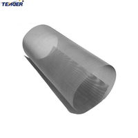 Kain Saring Kawat Baja Tahan Karat 304 Langsung dari Pabrik, Anyaman Polos 60 Mesh, Gulungan Kain Filter
