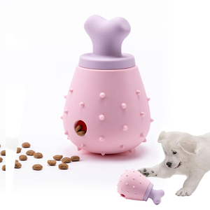 <span class=keywords><strong>Jouet</strong></span> interactif et amusant <span class=keywords><strong>pour</strong></span> animaux de compagnie, distributeur de friandises, durable, en silicone écologique, <span class=keywords><strong>pour</strong></span> l'enrichissement et le divertissement quotidien à la maison - Product Image 1
