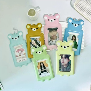 Custom all'ingrosso il tuo Design carino stile corea copertina <span class=keywords><strong>per</strong></span> carte in PVC custodia Kpop supporto <span class=keywords><strong>per</strong></span> fotocopie stelle foto raccogli i titolari della carta - Product Image 6