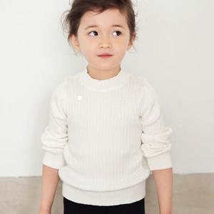 Pulls slim à rayures unies pour filles, nouveau design, provenant du marché de gros chinois - Product Image 1