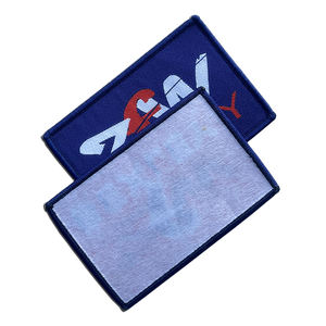 कस्टम लोगो डिजाइन गर्मी हस्तांतरण बुना हुआ कढ़ाई लेबल पैच कढ़ाई पैच कढ़ाई पैच पर लोहे - Product Image 6