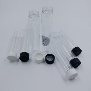 Tube en PET transparent de qualité alimentaire avec <span class=keywords><strong>bouchon</strong></span> à vis, tube à essai en plastique pour le stockage de bonbons, de sels de <span class=keywords><strong>bain</strong></span> et d'herbes - Product Image 4