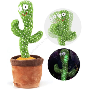 Cactus Bailarín al por Mayor, Cactus que Canta y Baila, Regalo de Cumpleaños, Escultura de Arena Multifuncional - Product Image 1