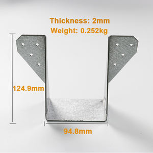 Гальванизированные стальные балки, кронштейн для креплений - Product Image 6